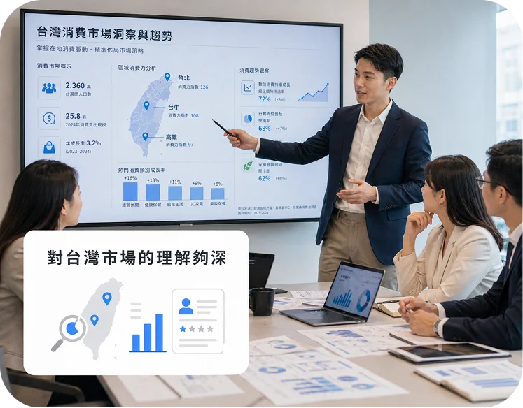 對台灣市場的理解夠深